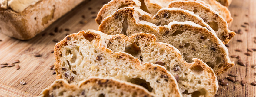 Pain et alternatives pour le régime sans gluten